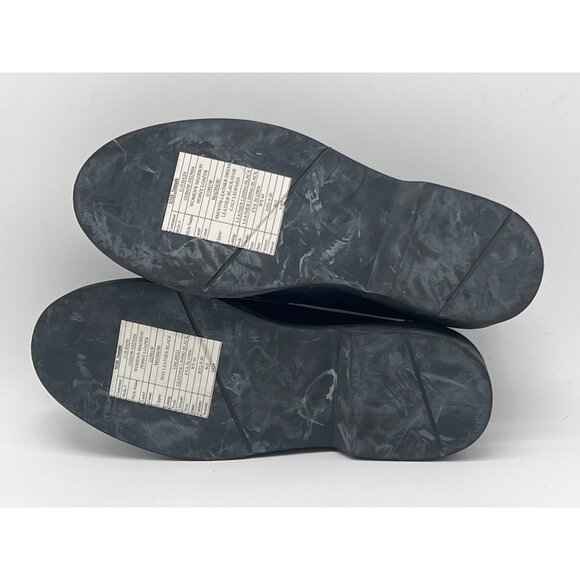 G.H. Bass Originals Womens Leopard Print Penny Loafers Size 6 Black Leather & Fa - Picture 9 of 10